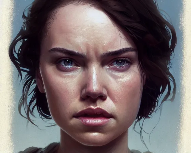 Prompt: highly detailed portrait of daisy ridley, in the walking dead, stephen bliss, unreal engine, fantasy art by greg rutkowski, loish, rhads, ferdinand knab, makoto shinkai and lois van baarle, ilya kuvshinov, rossdraws, tom bagshaw, global illumination, radiant light, detailed and intricate environment