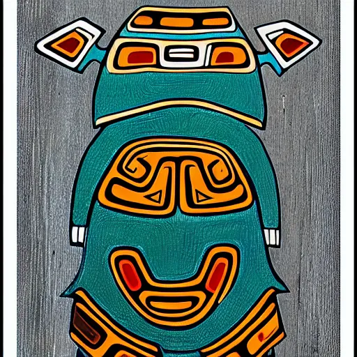 Image similar to turtle. pacific northwest coast, haida gwaii, formline, native art, tribal art, haida, clean, haida, haida