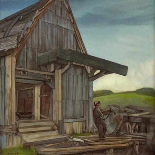 Image similar to Blacksmith forge by H. R. Geigr