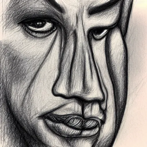 Image similar to nose sketch