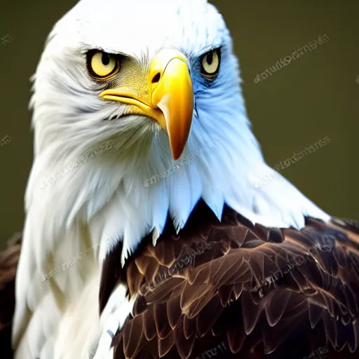 Image similar to portrait photo of an eagle