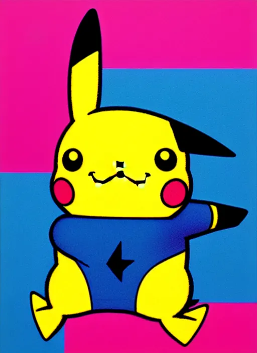 Image similar to pikachu by shusei nagaoka, kaws, david rudnick, airbrush on canvas, pastell colours, cell shaded, 8 k