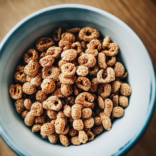 Image similar to close up high resolution photo of cereal, very tasty, food photography, instagram, trending