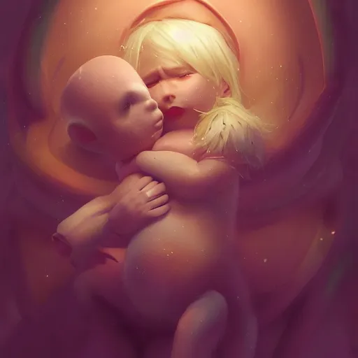 Image similar to The snuggliest snuggles in the world, huggy wuggy from poppy playtime video game, fullbody, ultra high detailed, glowing lights, oil painting, Greg Rutkowski, Charlie Bowater, Beeple, unreal 5, DAZ, hyperrealistic, octane render, RPG portrait, dynamic lighting, fantasy art, beautiful face