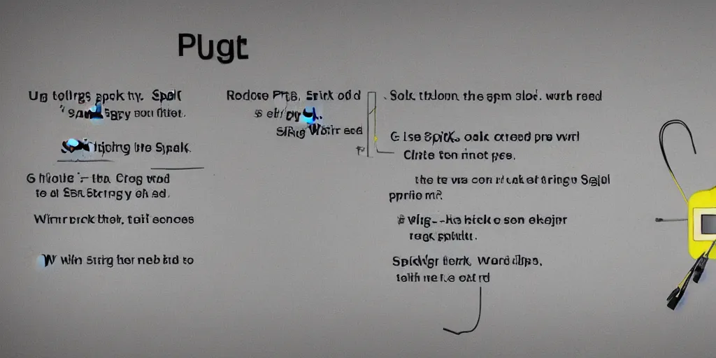 Prompt: plug!!!!!!! plugged in ( ( ( ( socket ) ) ) ) spark!!!!!!!!!!!!! shock!!!!!! lightning!!!!!!! electricity!!!!!! wire ( ( concrete ) )