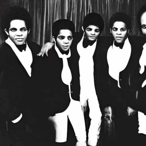 Image similar to the jackson five as vampire slayers