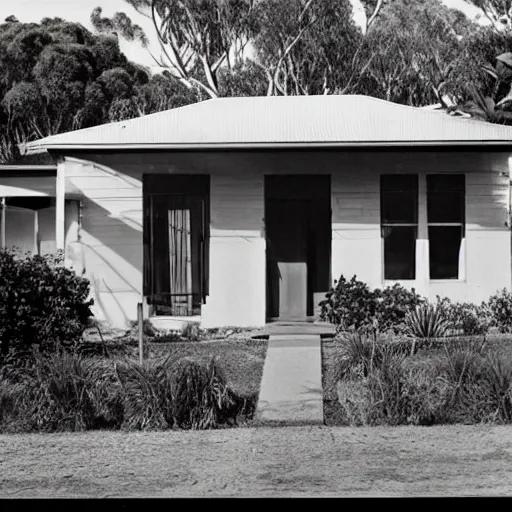 Prompt: californian bungalow, australia, 1 9 2 0 s