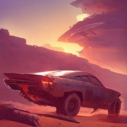 Image similar to hero world mad max, behance hd by jesper ejsing, by rhads, makoto shinkai and lois van baarle, ilya kuvshinov, rossdraws global illumination