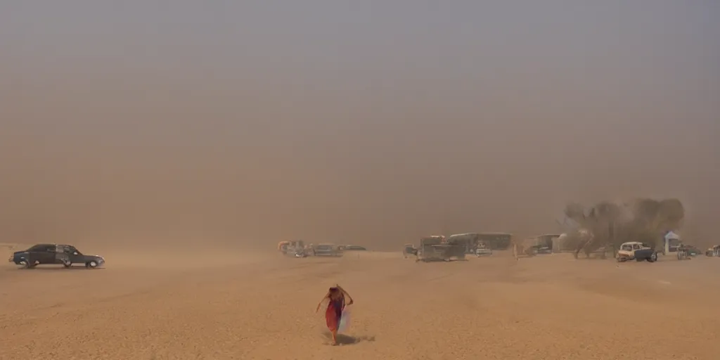 Image similar to sand storm