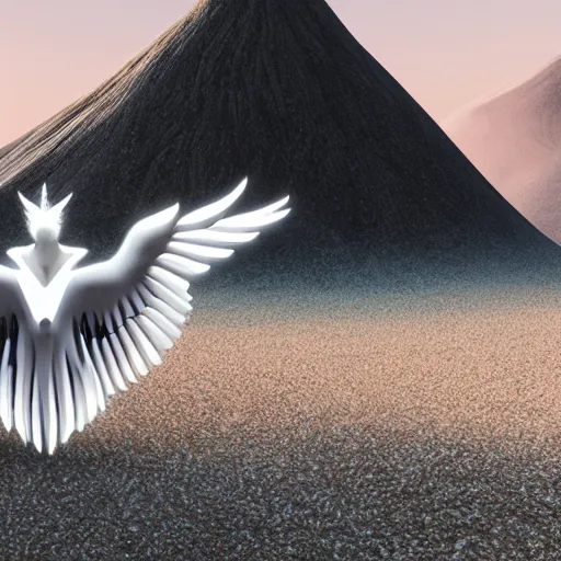 Prompt: white_phoenix_ultra_detail_3d_render_on_salt_mountain_simple_background_simple_background_graphic_design_fai_khadra_gaika_kris_andrew_small_style_-H_704_-n_7_-i_-S_143155347_ts-1660038792