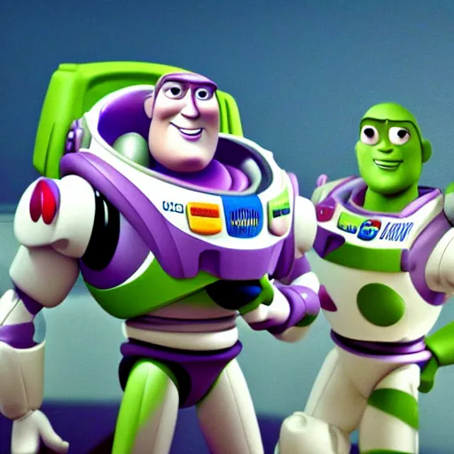 Prompt: Buzz Lightyear, claymation, photorealistic