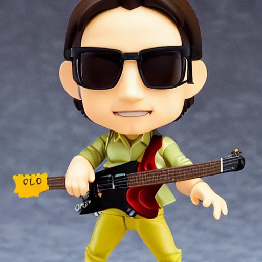 Image similar to steve vai as nendoroid, kodak film