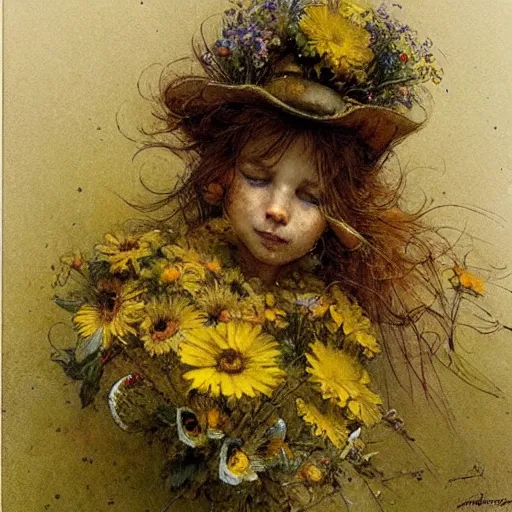 Prompt: ( ( ( ( ( yellow brick road. muted colors. ) ) ) ) ) by jean - baptiste monge!!!!!!!!!!!!!!!!!!!!!!!!!!!