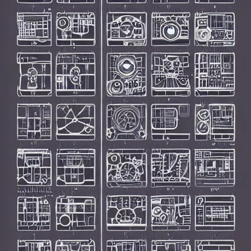 Image similar to intricate minimal mechanical design infographics illustration art by tim doyle