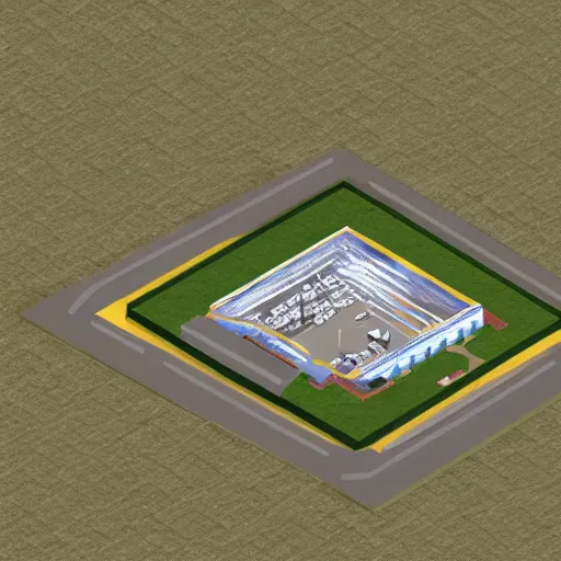 Image similar to isometric view of a diamond mine, svg