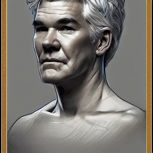 Prompt: amazing lifelike award winning pencil illustration of philip schofield trending on art station artgerm Greg rutkowski alphonse mucha cinematic