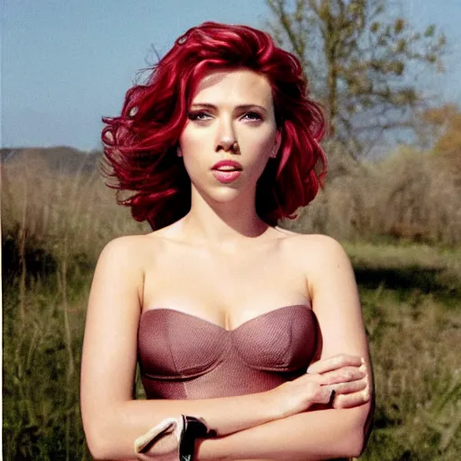 Image similar to a still of Scarlett Johansson in Vanity Fair (2004)