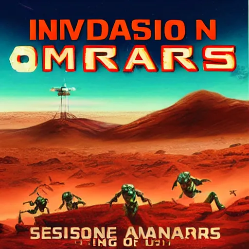 Prompt: invasion of mars