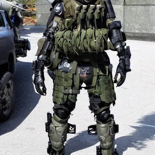 Futuristic Combat Soldiers Ranger V2 Spec Ops (Stealth Suit) 1/12