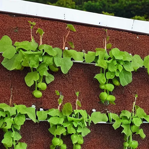 Image similar to look at this new plant, it grows fresh hamburgers and cheeseburgers right on the vine, brimming with a fresh crop of burgers growing on this burger plant