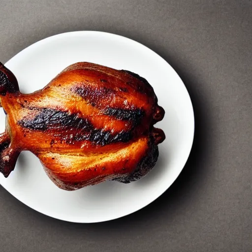 Image similar to photo of a delicious roasted duck, food photography