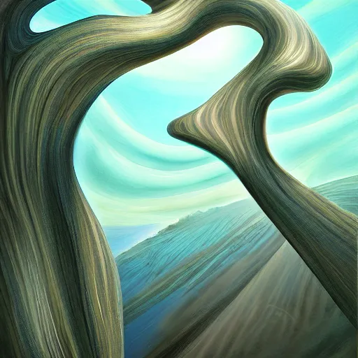 Image similar to 🦣, surreal, digital painting