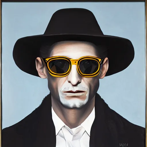 Prompt: lapo elkann painted by hieronnymous bosch