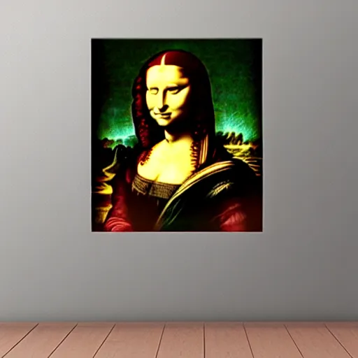 Prompt: monalisa transformation, award winning photography, cinematic, 50 mm, trending on Twitter