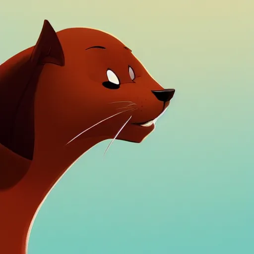 Image similar to face icon stylized minimalist catdog, loftis, cory behance hd by jesper ejsing, by rhads, makoto shinkai and lois van baarle, ilya kuvshinov, rossdraws global illumination