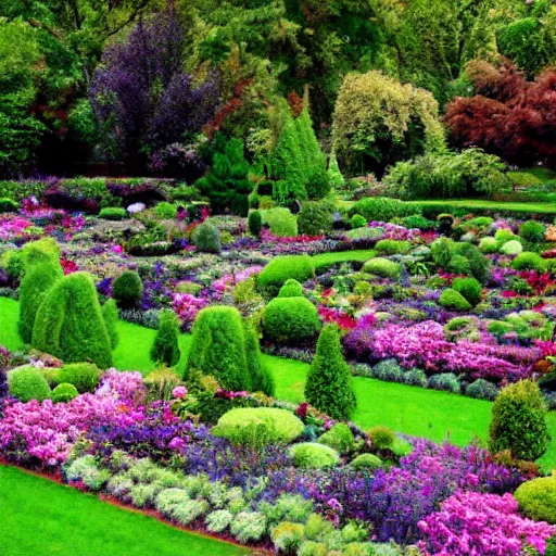 Image similar to a garden