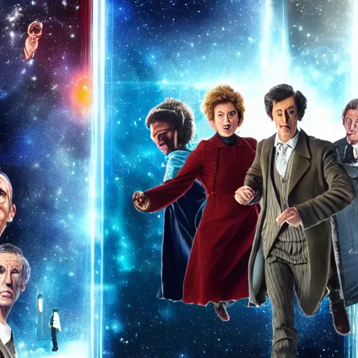 Image similar to A movie poster for Doctor Who