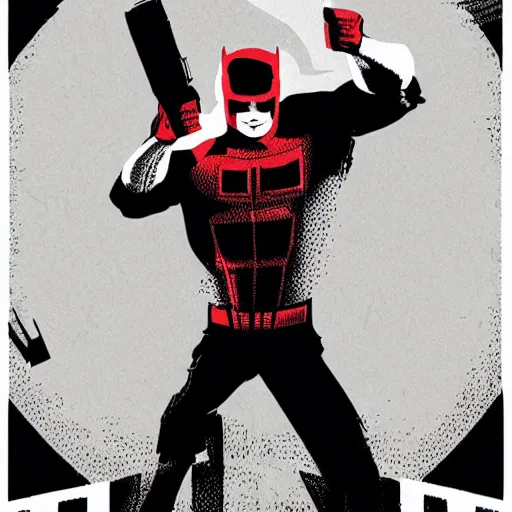 daredevil action pose by david aja | Stable Diffusion | OpenArt