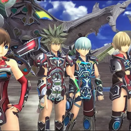 Prompt: xenoblade chronicles