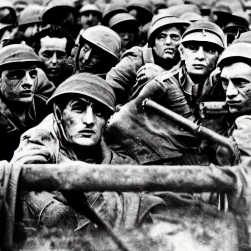 Image similar to the war, by robert capa,