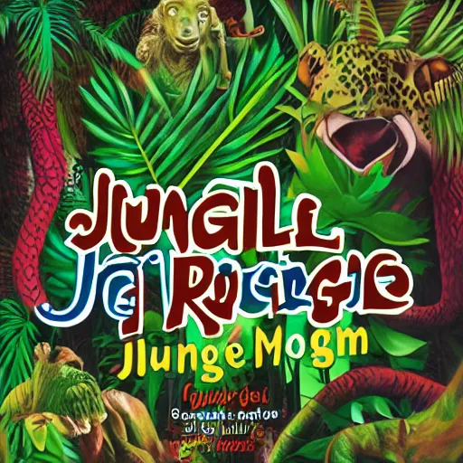 Prompt: jungle boogie man