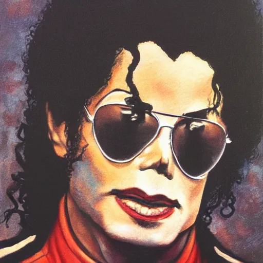 Image similar to portrait of michael jackson