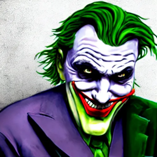 The Joker as Gordon freemen from halflife 2 | Stable Diffusion | OpenArt