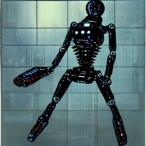 Image similar to cybernetic mechanoid