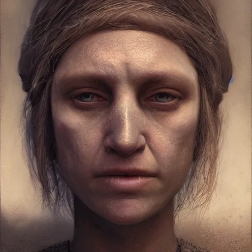 Image similar to a realistic human face by seb mckinnon, cgsociety, unreal engine