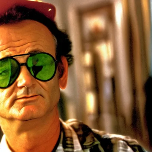 Image similar to bill murray in fear and loathing