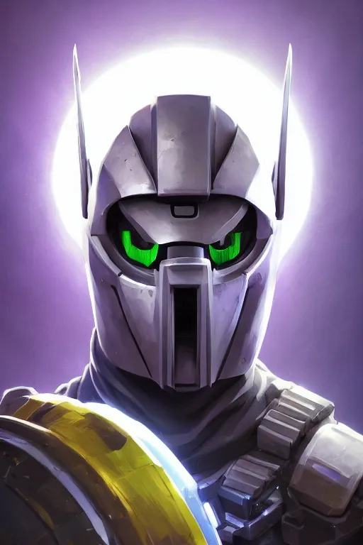 Image similar to epic mask helmet robot ninja portrait stylized as fornite style game design fanart by concept artist gervasio canda, behance hd by jesper ejsing, by rhads, makoto shinkai and lois van baarle, ilya kuvshinov, rossdraws global illumination radiating a glowing aura global illumination ray tracing hdr render in unreal engine 5