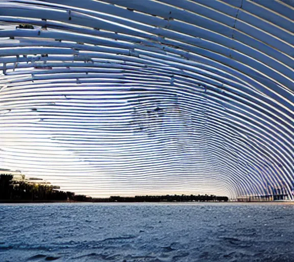 Image similar to the poetics of space by santiago calatrava