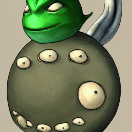 Image similar to realistic octorok from the legend of zelda,