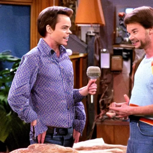 Image similar to still of Topher Grace and Kurtwood Smith on That 70s Show