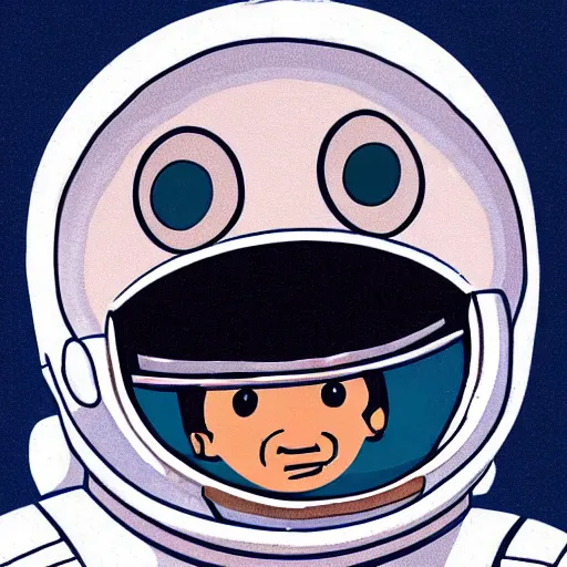 Image similar to an ant wearing an astronaut helmet on an airplane in the style of a cartoon