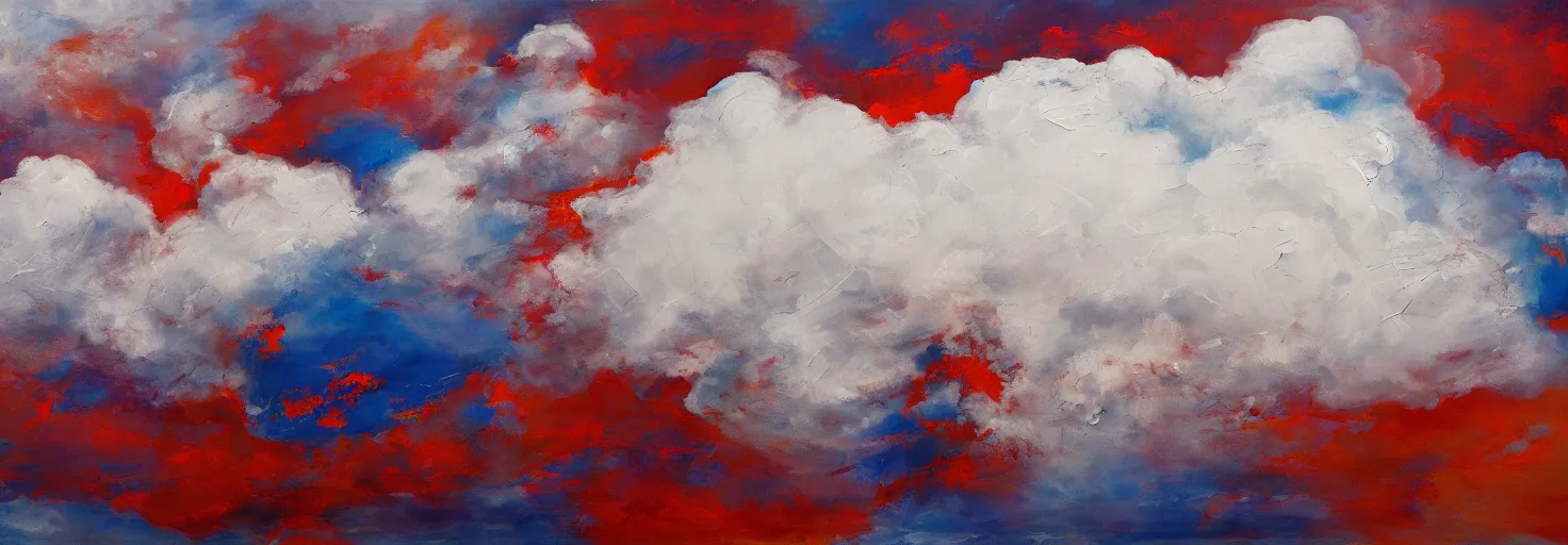 Prompt: « a beautiful abstract painting of cloud security under massive attack » - h 5 0 0