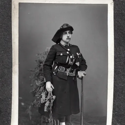 Image similar to member of the women's police service. photographed in england, 1 9 1 6