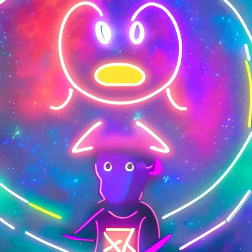 Prompt: link game moon in neon colors