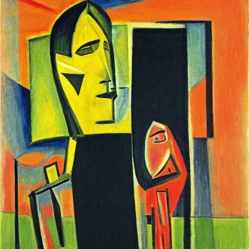 Image similar to art by erich heckel, jane graverol