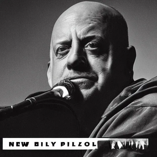 Image similar to screenshot of new Billy Joel Album Cover